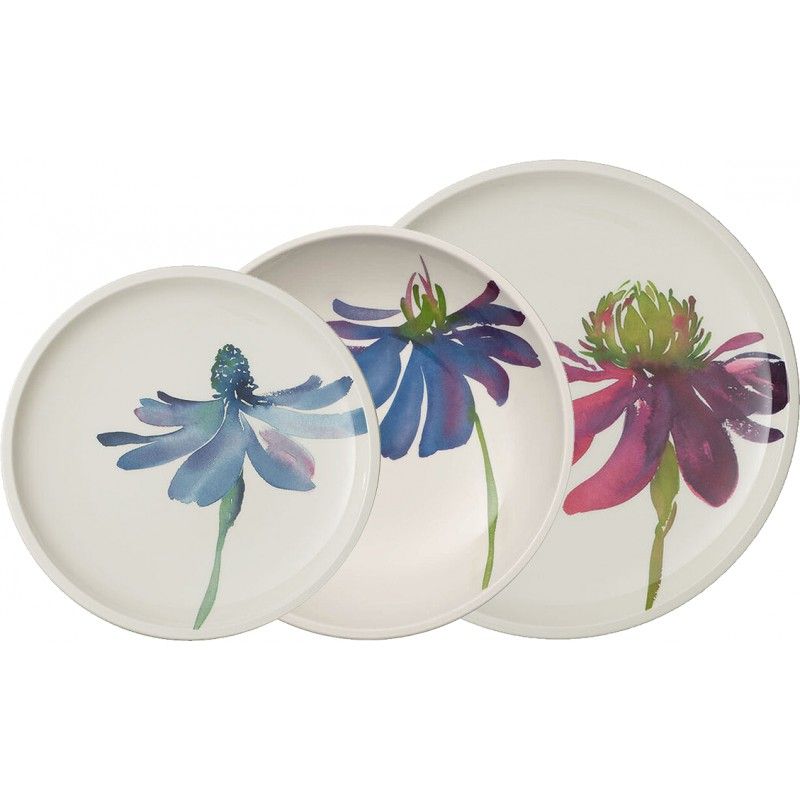 Set Piatti Flower Art Artesano Villeroy Boch