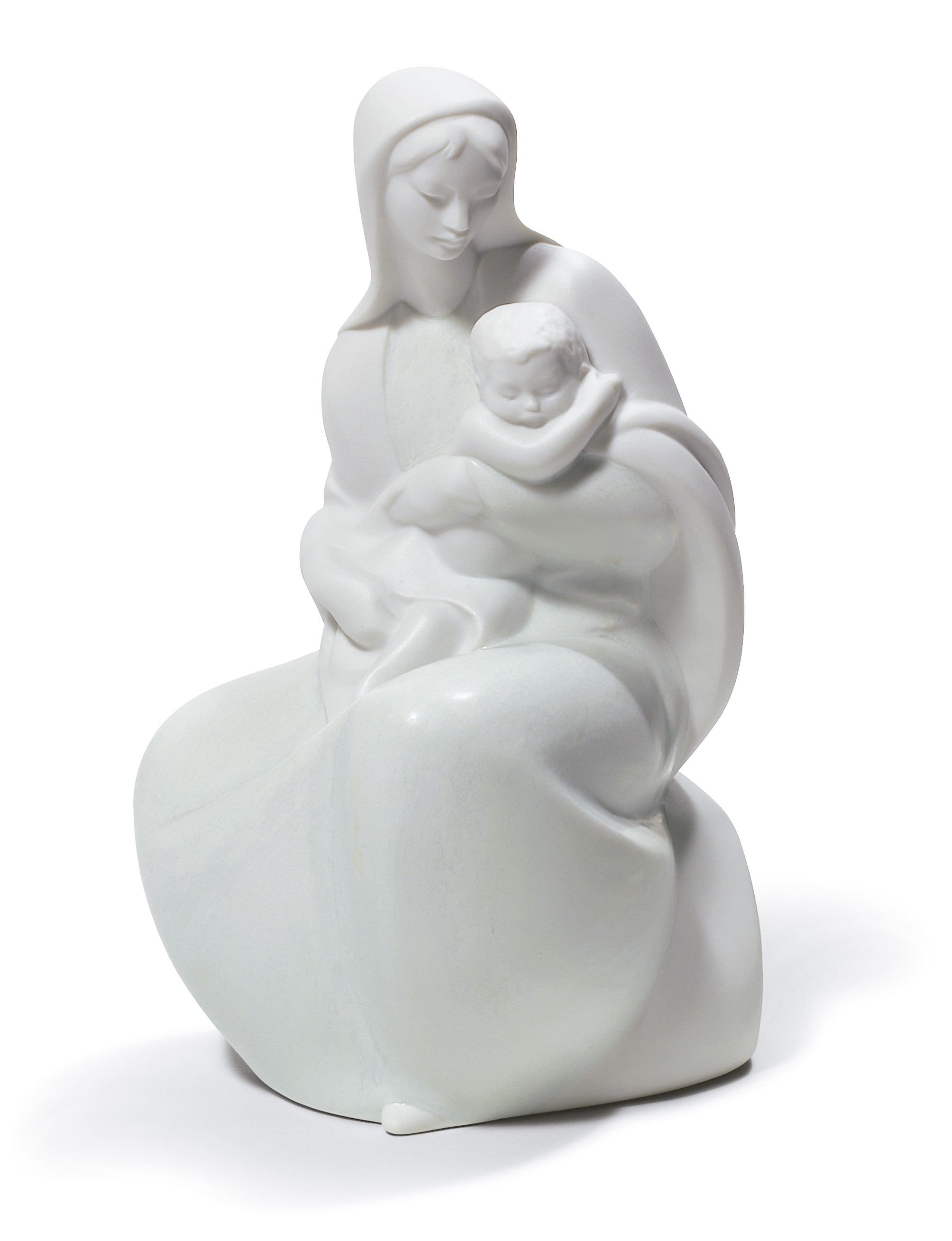 Madonna con bambino statuetta lladro