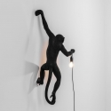 Lampada in resina monkey lamp-outdoor-black cm.3 seletti