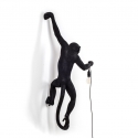 Lampada in resina monkey lamp-outdoor-black cm.3 seletti