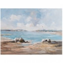 Quadro Pomeriggio al mare 120cm Agave