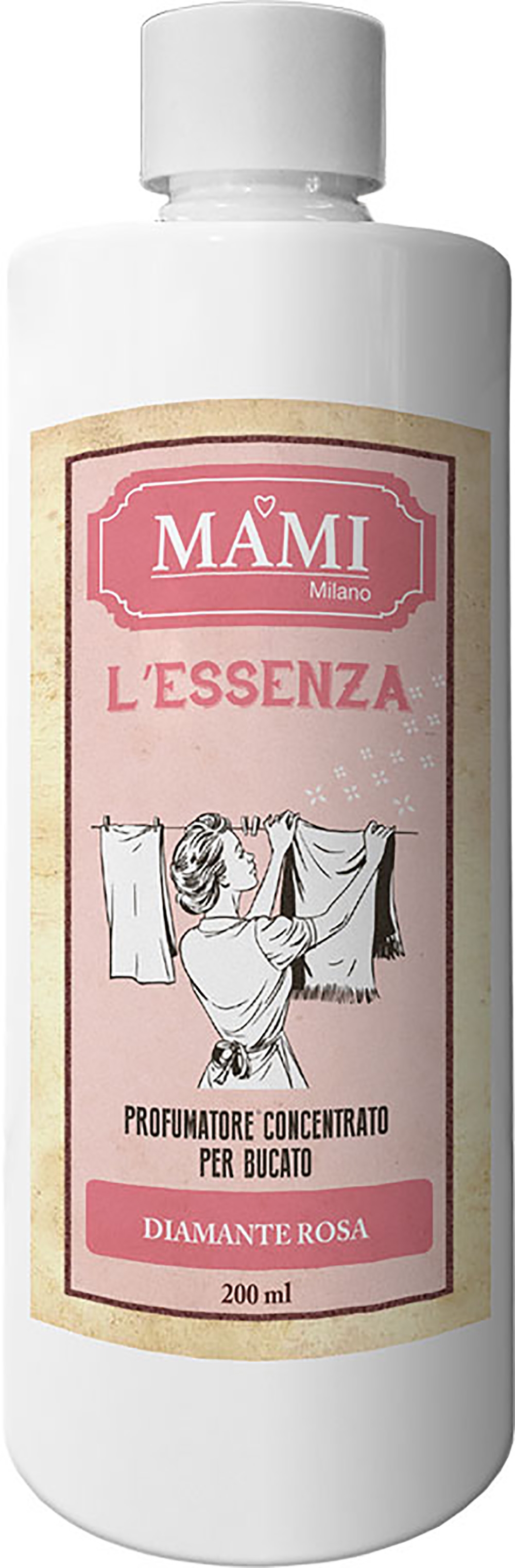 Mami Milano Bottiglia Profumatore concentrato per bucato 200ml L'Essenza