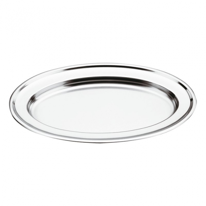 vassoio ovale con bordo cm 85 linea 663 ak inox Paderno