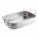 tegame rettangolare m/fisse cm 60 inox pesante Paderno