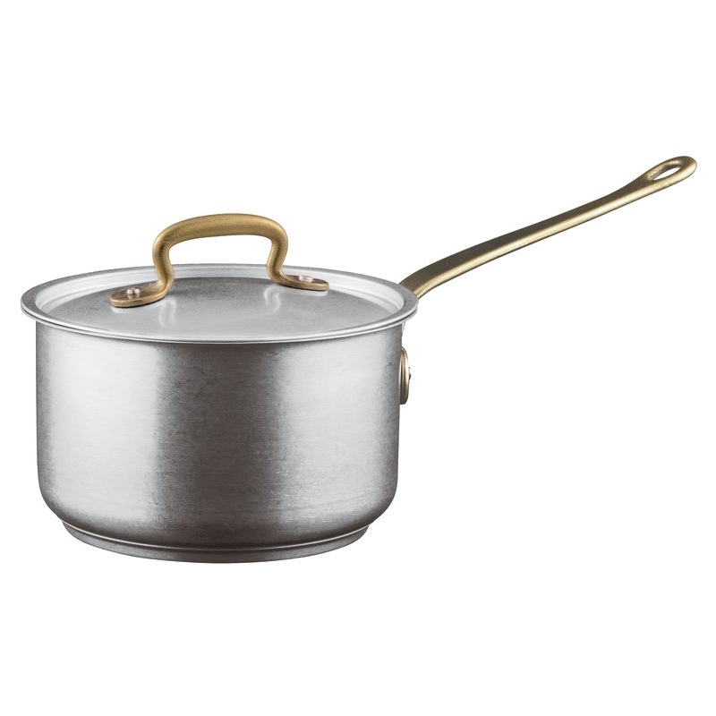 Casseruola Alta 1 M. Cm 16 C/Cop 1965 Vintage Inox Sambonet