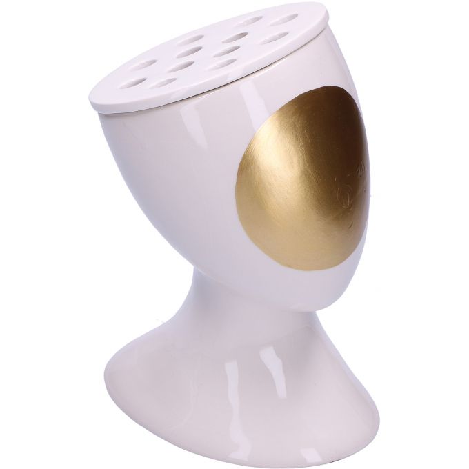 Thea Vaso Tulipanier Disco Oro Rituali Domestici