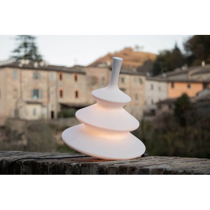 Lampada da terra Karman Sisma piantana Bianco con forte sconto