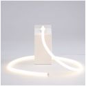 Lampada In Resina A Led Milkglow Cm.10X10 H.22