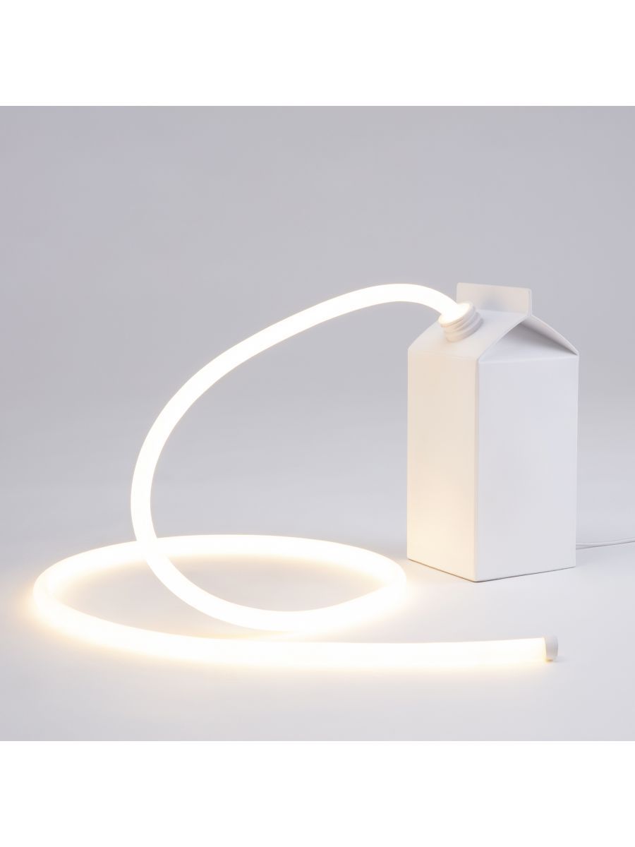 Lampada In Resina A Led Milkglow Seletti