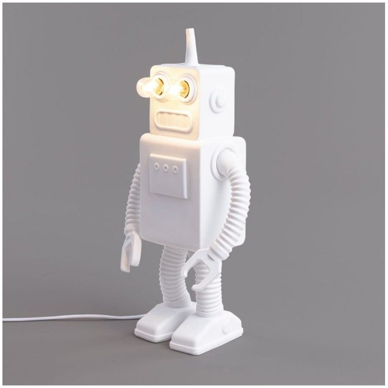 Offerta Lampada In Porcellana Robot Lamp Seletti
