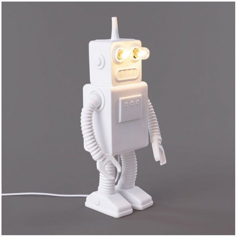 Offerta Lampada In Porcellana Robot Lamp Seletti