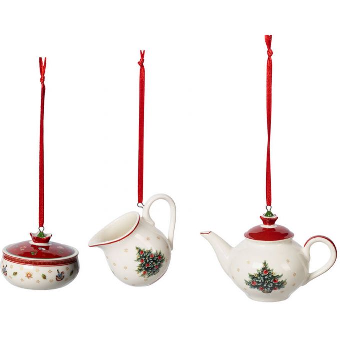 Toy's Delight Decoration Ornamenti Servizio da tavola 3 pz. 6,3cm Villeroy & Boch