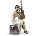 Statua Suonatrice Di Flamenco Lladrò