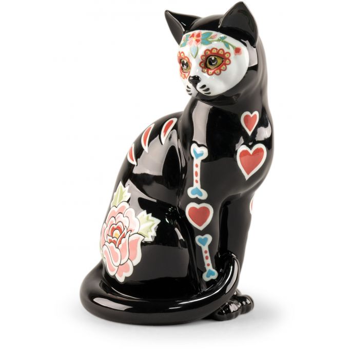 Statua Gatto Catrina Lladrò