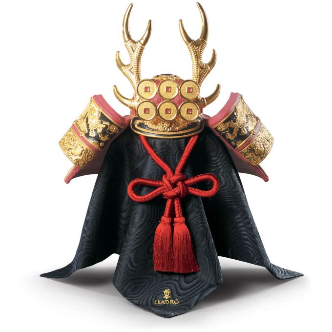 Elmetto Samurai Rosso Lladrò