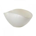 Coppa burano bianco perla 28 x 14 cm onlylux Rogaska