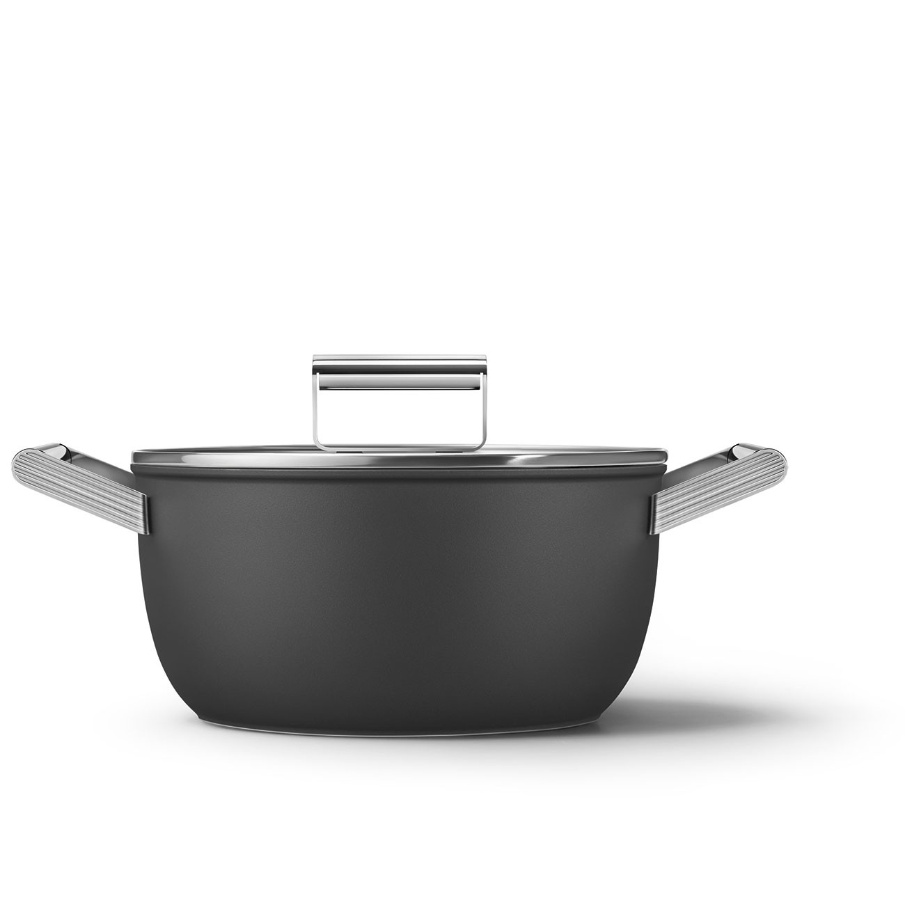 Offerta Padella 24 cm Nero Stile Anni 50 Smeg