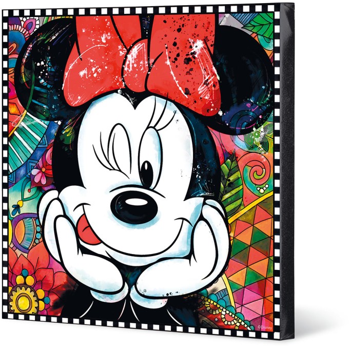 Quadro Minnie Forever e Ever 50X50 Egan