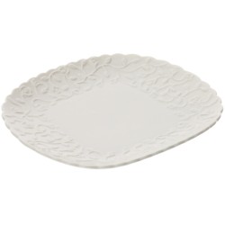 Piattino porcellana Romance Bianco 15,5X13cm Hervit