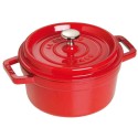 Cocotte In Ghisa 20 Cm Rossa Staub