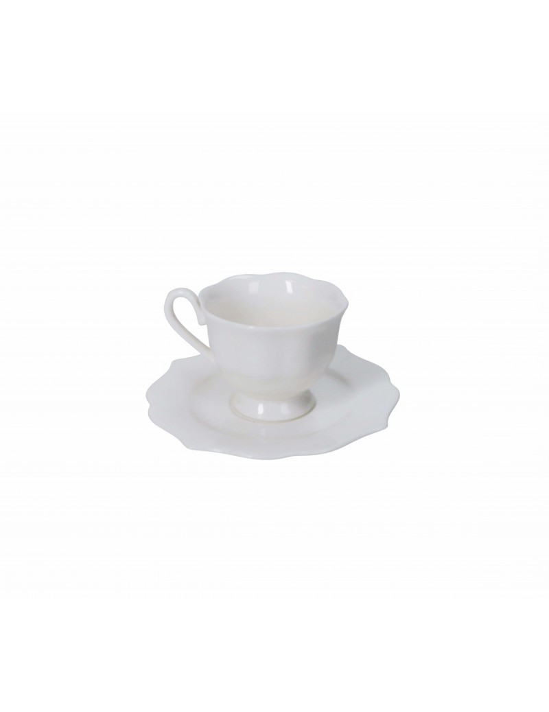 Tazzina Caffe Queen Set 2 Pz New Bone China Brandani