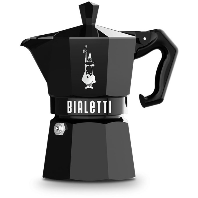 Moka Exclusive Black 6 Tazze Bialetti