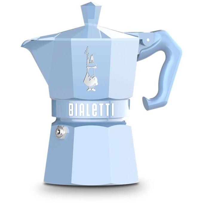 Moka Exclusive Light Blue 3  Tz Bialetti