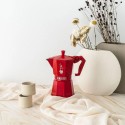 Moka Exclusive Red 3 Tazze Bialetti