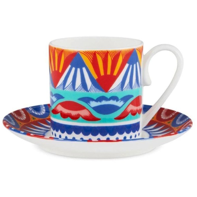 Tazza caffè con piattino Carretto Dolce & Gabbana