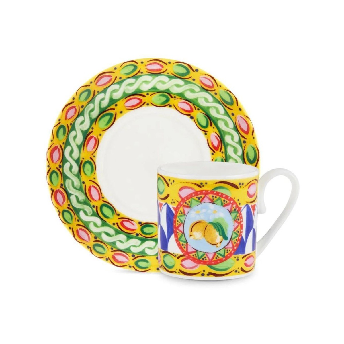 Tazza caffè con piattino Carretto Dolce & Gabbana