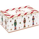 Set 6 Bicchieri 250 Ml In Vetro In Color Box Nutcracker Twist