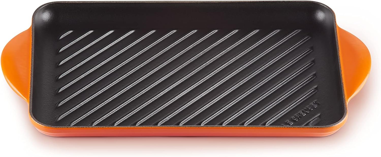 Grill rettangolare 32X22 cm Arancio