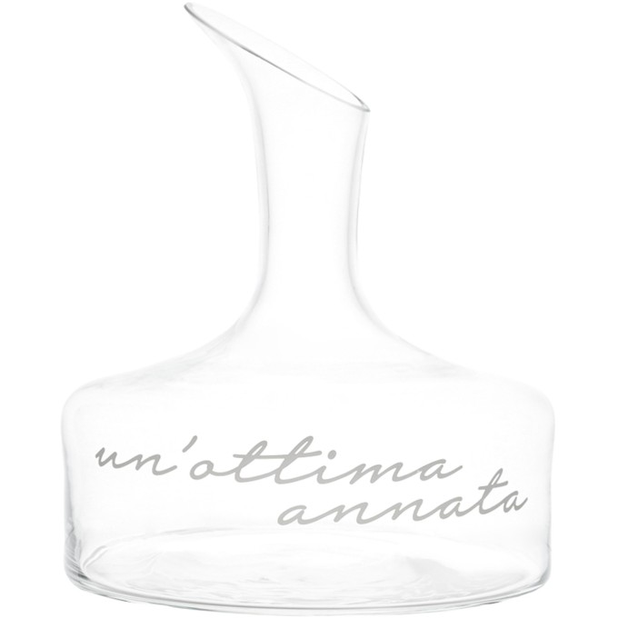 Decanter D19 Cm Un Ottima Annata