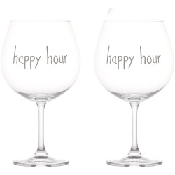 Set 2 Calici 82Cl Happy Hour