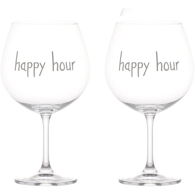 Set 2 Calici 82Cl Happy Hour