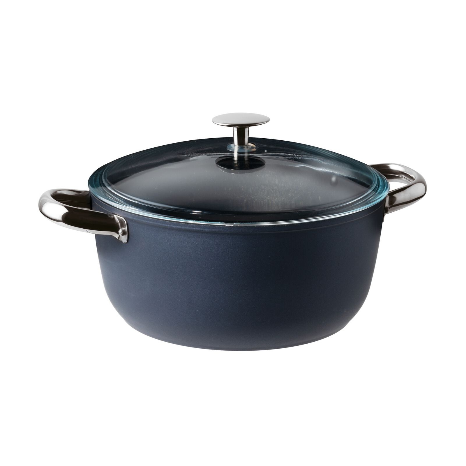 Casseruola con coperchio antiaderente 20cm Midnight Blue Sambonet