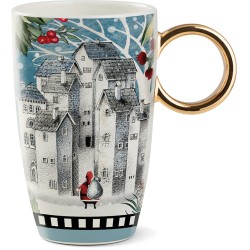 Mug Natale Paesaggio Ml 440