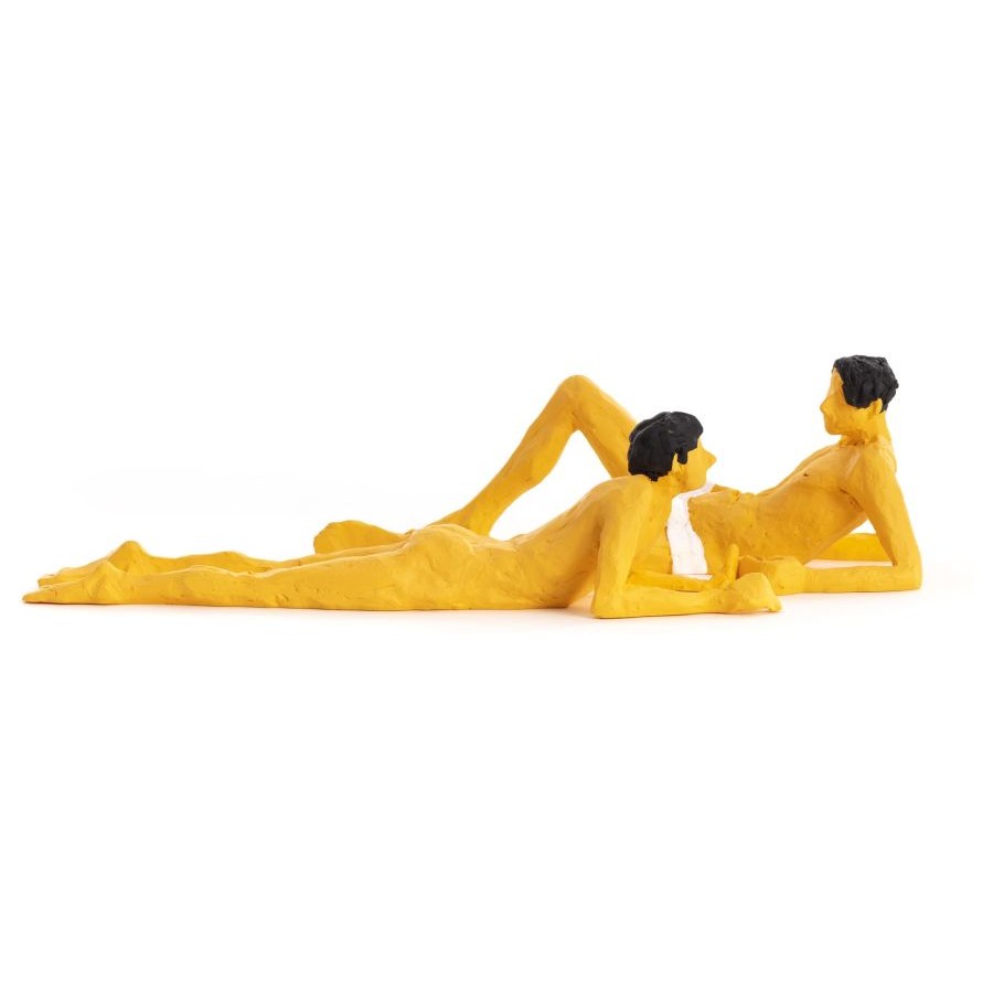 Set 2 Statuette In Resina Love Is A Verb-Jean & Jean