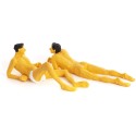 Set 2 Statuette In Resina Love Is A Verb-Jean & Jean