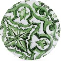 Set 2 piatti 26 cm Maiolica Verde