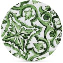 Piatto 31 cm Maiolica verde