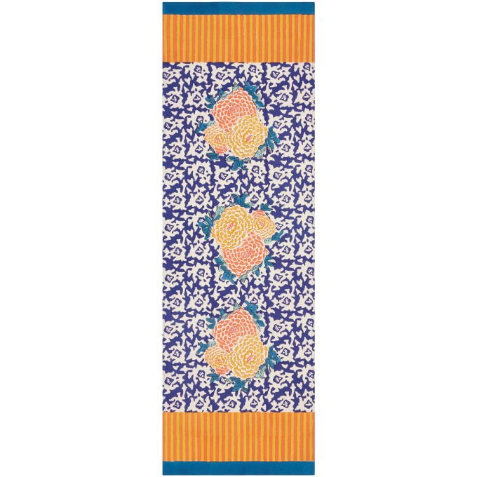 Runner 50X150 Arabesque Corolla Blue