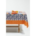 Tablecloth 140X240 Arabesque Corolla Blue