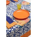 Tablecloth 140X240 Arabesque Corolla Blue