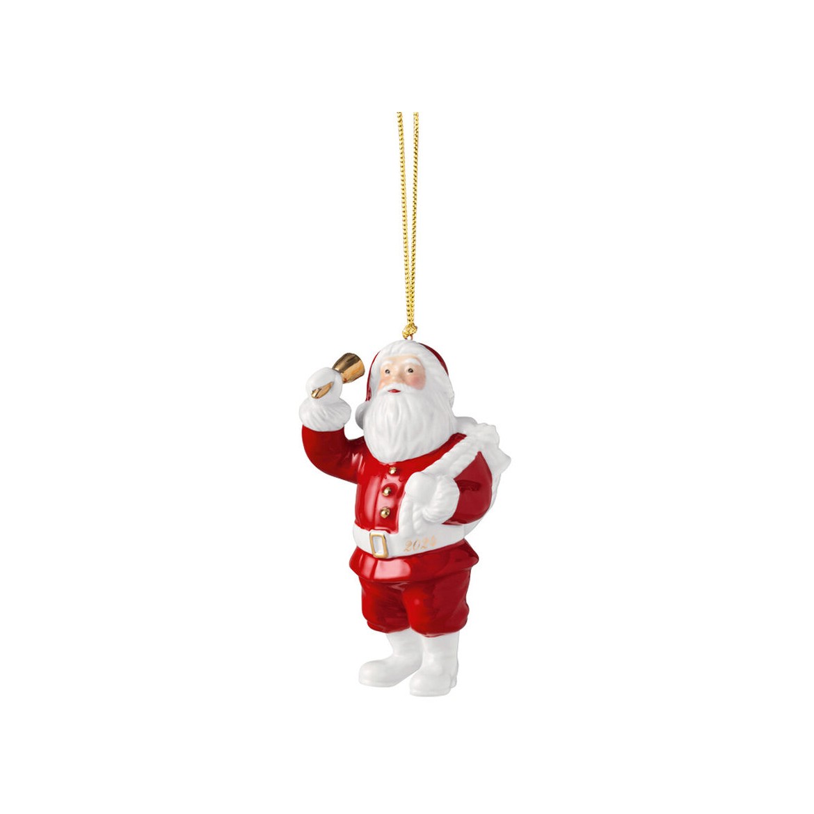 Addobbo per albero Babbo Natale