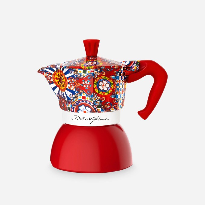 Moka Induction 2 Tazze Bialetti Dolce&Gabbana | Carretto Siciliano