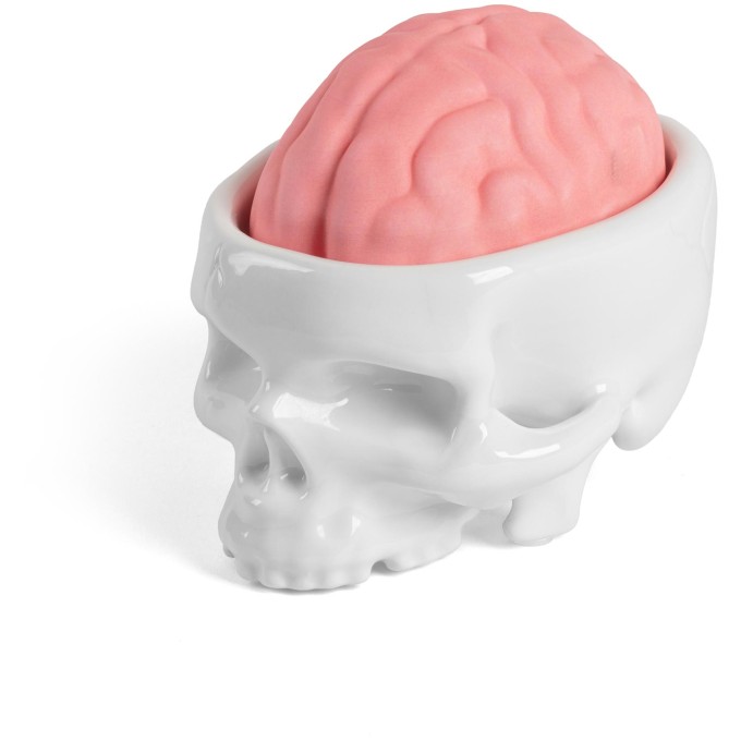 Porcelain Soap Holder Brainwash