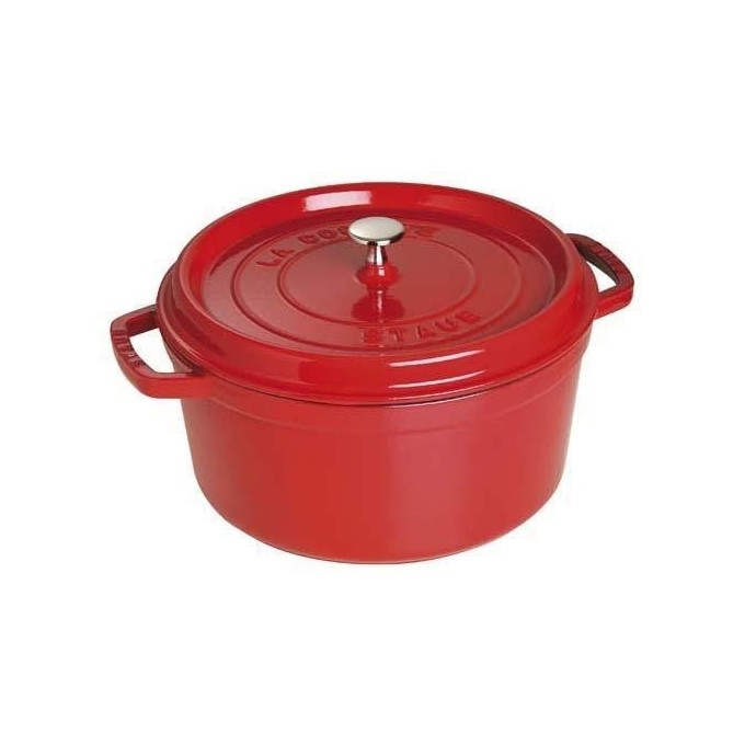 La Cocotte Tonda Rossa Cm 26