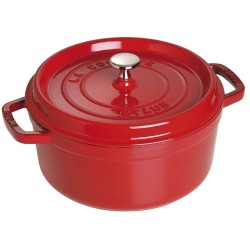 La Cocotte Tonda Rossa Cm 24