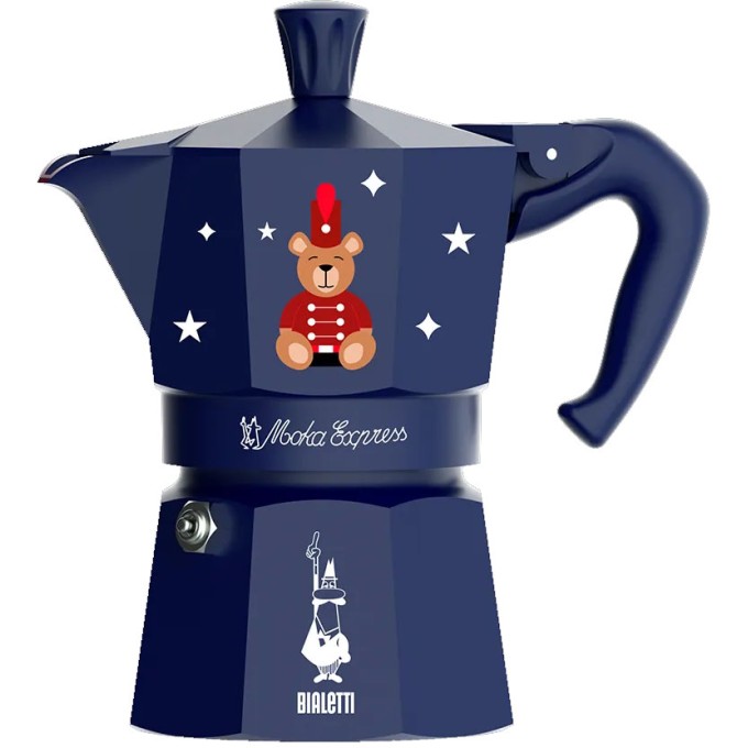 Moka Express 1 Tz Blu Orsetto Magico Ricordo